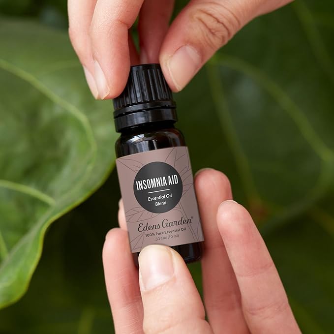 Edens Garden Insomnia Aid Essential Oil Blend, 100% Pure & Natural Best Recipe Therapeutic Aromatherapy Blends 30 ml-Ruum Studio Home