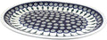 Blue Rose Polish Pottery Peacock Large Serving Platter-Ruum Studio Home