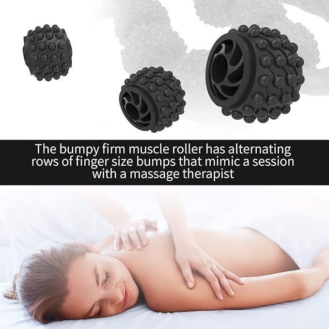 Cellulite Massage Tool Deep Fascia Massager & Dimpled Skin Remover for Legs - Anti-Cellulite Roller Tech with Lymphatic Drainage, Smooth Skin & Pain Relief for Thighs & Buttocks Sculpting-Ruum Studio Home