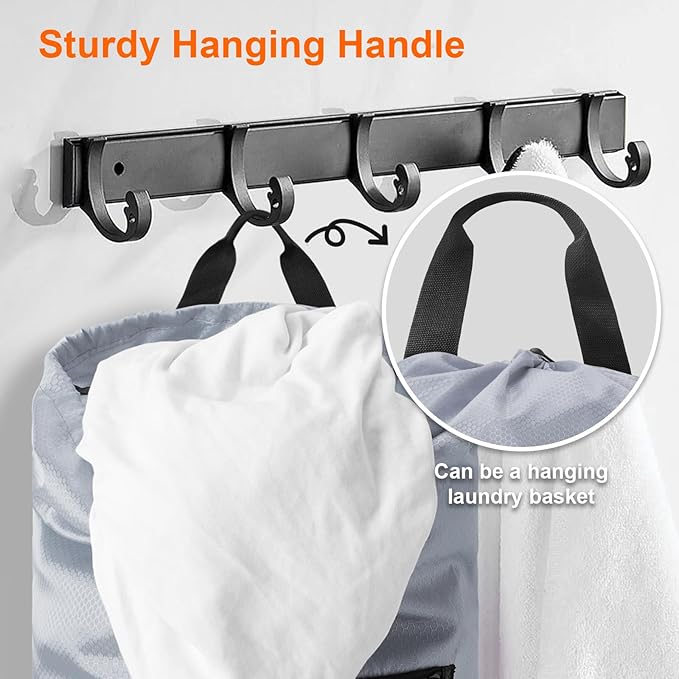 Laundry Bag Backpack Durable Laundry Bag with Shoulder Straps and Mesh Pockets Portable Laundry Dirty Clothes Hamper Bag for College Dorm (Gray)-Ruum Studio Home