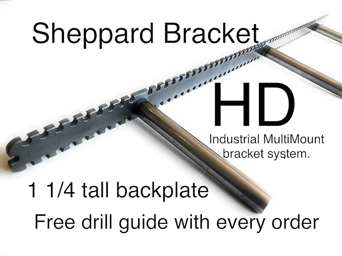 Floating Shelf Brackets - Sheppard Brackets - Easy Install - Heavy Duty (34 inch)-Ruum Studio Home