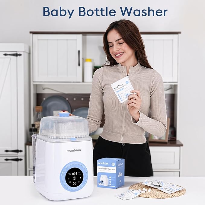 300 Professional Deep Cleaning Detergent Tablets for All Baby Bottle Washers, Washer Tablets for Bottle Washer and Sterilizer and Dryer, Easy to Use-Ruum Studio Home