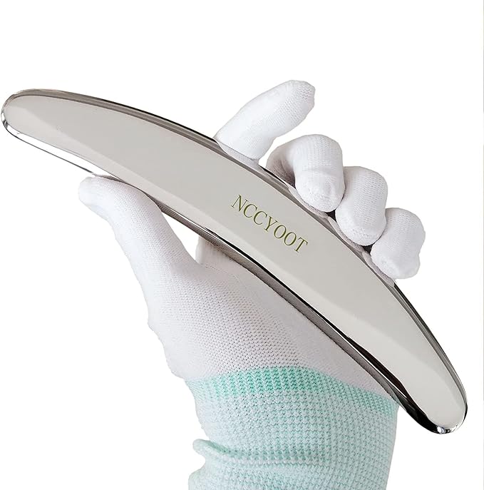 Gua sha Tool gua sha Stainless Steel iastm Tool Gussha Massage Tool Muscle Scraping Tool for Soft Tissue Therapy and Reduce Arms,Back, Legs, Neck Muscle Pain(zly)………-Ruum Studio Home
