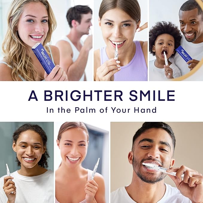 Teeth Whitening Pen (4 Pens) for Teeth Whitening, 40+ Uses, Effective, Painless, No Sensitivity, Travel-Friendly, Beautiful White Smile, Mint Flavor-Ruum Studio Home