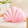 Pink Seashell Throw Pillows, Shell Shaped Throw Pillows, 18 Inch Soft Velvet Home Decorative Pillow Plush Cushion for Bed Couch Living Sofa Room Decor Accent Throw Pillow-Ruum Studio Home