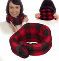 SunnyBay Microwave Heating Pad, Microwavable Heated Neck and Shoulder Wrap, Moist and Weighted Hands-Free Beanbag Pack with Wide Neck Coverage, 2.5 lbs, 26 Inches Long-Length, Made in USA, Buffalo-Ruum Studio Home