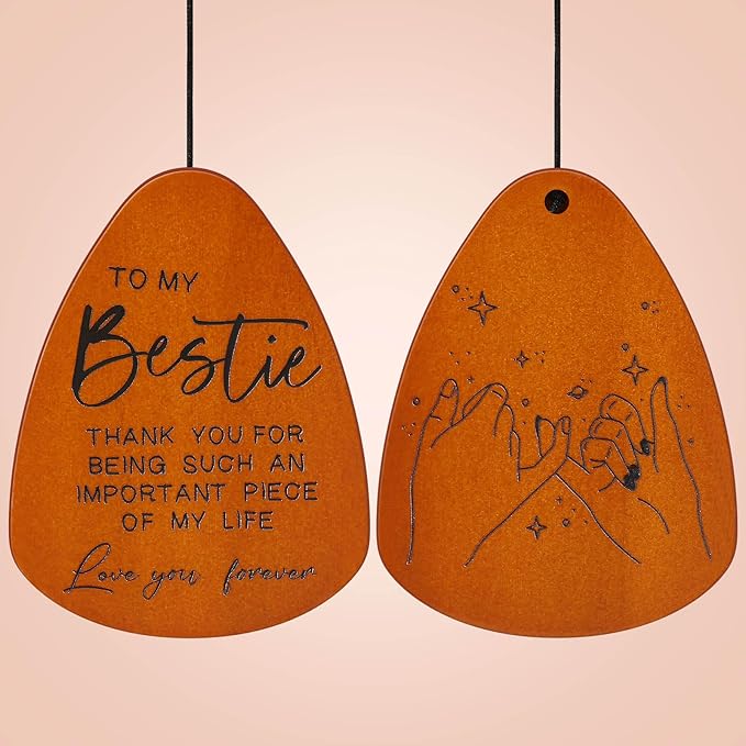 Bestie Gift for Women, Friend Gifts for Women, Unique Friendship Sister Gifts for Birthday, Mothers Day, Christmas, 32 Inch Wind Chimes Gift for Home Decor-Ruum Studio Home