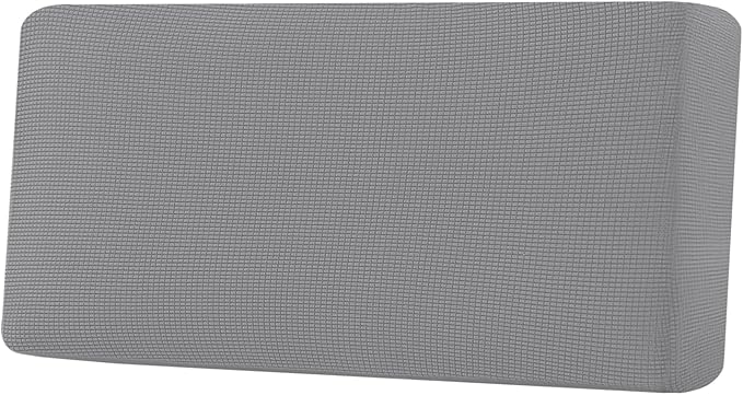 H.VERSAILTEX Super Stretch Individual Seat Cushion Covers Sofa Covers Couch Cushion Covers Slipcover Sets Thick Jacquard Textured Twill Fabric (1 Piece Sofa Cushion Cover, Dove)-Ruum Studio Home