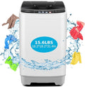 Nictemaw Portable Washing Machine 15.6Lbs Capacity Portable Washer with Drain Pump 2.1Cu.ft Full-Automatic Compact Washer with 10 Programs 8 Water Level for Home, Apartment, RV, Dorms-Ruum Studio Home