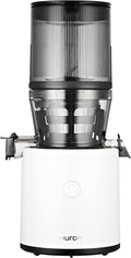 Hurom H320 Cold Press Juicer Machine, Easy to Clean Masticating Slow Juicer, Coarse Strainers, Self-Feeding, Hands Free, Family Size, Quiet Motor, Easy Assembly (White)-Ruum Studio Home