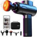 RENPHO Massage Gun with Heat, Portable Percussion Massager with Bluetooth for Back and Neck, Gifts for Men and Women, Carry Case, Active+ Thermal-Ruum Studio Home