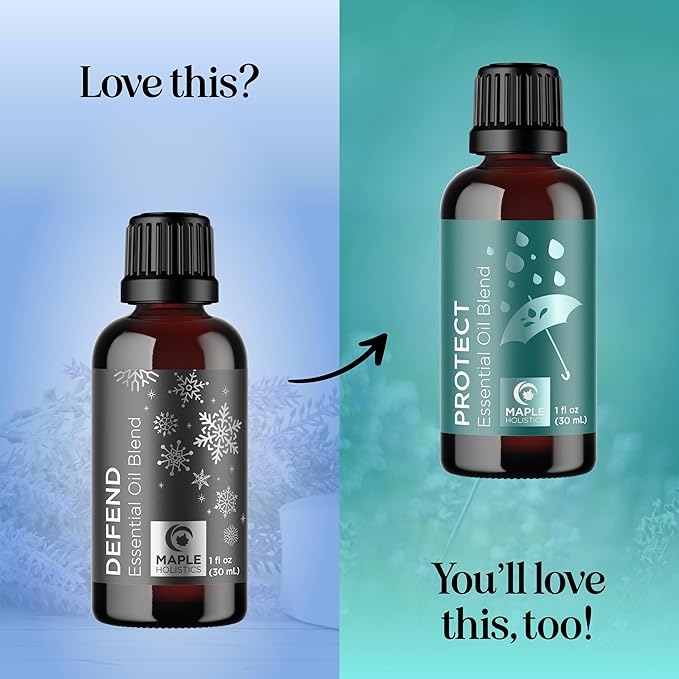 Defend Cleaning Essential Oil Blend - Pure Undiluted Natural Purification Essential Oils for Diffusers for Home Cleansing - Aromatherapy Essential Oil for Soap Making and Natural Household Cleaning-Ruum Studio Home