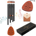 Sympathy Wind Chimes, Memorial Wind Chimes for Loss of Loved One, Sympathy/Memorial/Bereavement/Condolence Funeral Gifts in Memory of a Loved One Mother Father, 30" Wooden-Ruum Studio Home