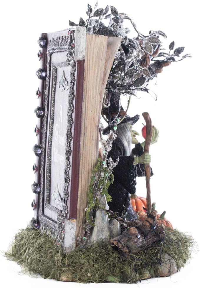 Katherine's Collection 2025 Hansel and Gretel Pumpkin Scene - Lighted Halloween Decoration with Resin Hansel and Gretel Fairy Tale - Grimm Halloween Decor & Eerie Ambiance-Ruum Studio Home