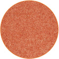 KOECKRITZ Soft and Colorful Kids Classroom Area Rugs (Passes Flammability Pill Test) Many Sizes and Bright Colors to Select from (8' Round, Tangerine)-Ruum Studio Home