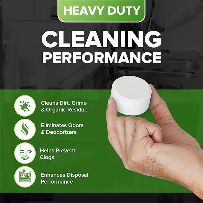 Washing Machine, Dishwasher, Garbage Disposal Cleaner and Deodorizer - Huge Savings!-Ruum Studio Home
