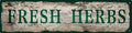 Vintage Tin Sign Retro Metal Fresh Herbs Signs for Home Decor Stylish Wall Art Plaques Gift for Home Bathroom Kitchen and Gothic Wall Decor in Every Room 16x4 in-Ruum Studio Home
