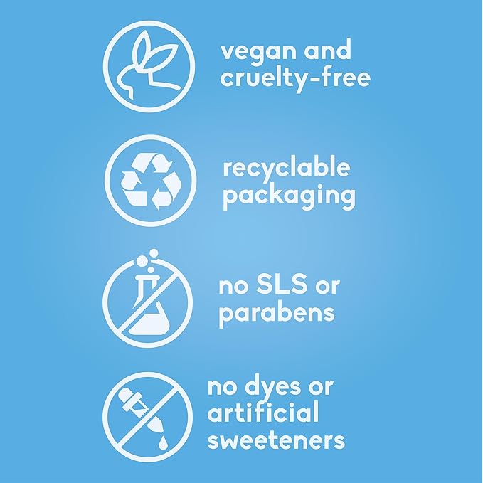 The Humble Co. Sensitive Toothpaste – Natural Spearmint Fluoride Free Toothpaste for Fresh Breath and Helps Remove Plaque, Vegan Cruelty Free Oral Care, Non-Toxic SLS Free Toothpaste (5.5 oz, 2pk)-Ruum Studio Home