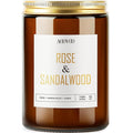 AOOVOO Rose Sandalwood Candles - 22 oz Scented Candles, Aromatherapy Candle, Soy Candle for Home Scented-Ruum Studio Home