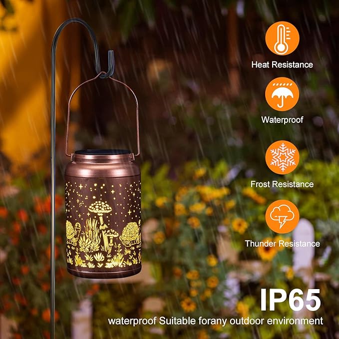Fathers Day Gifts from Daughter 2 Pack Turtles Solar Lanterns Outdoor Waterproof - Birthday Gifts for Women Turtle Solar Lights Outdoor Garden Decor for Outside, Patio, Outdoor, Yard, Lawn, Balcony-Ruum Studio Home
