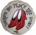 Spoontiques Ruby Slippers Stepping Stone - Wizard of Oz Decorative Garden Stone for Yard, Patio, Garden or Walkway - Outdoor or Indoor Home Decor-Ruum Studio Home