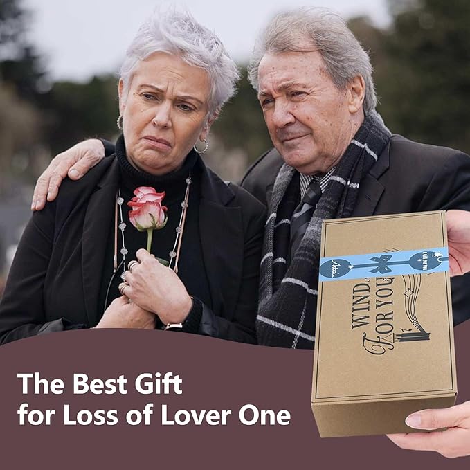 ASTARIN Personalized Memorial Wind Chimes, Customized Sympathy Deep Tone Wind Chime, Grief Gifts for Women Men Husband Wife, Windchimes in Memory of a Loved One Personalized-Ruum Studio Home