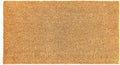 KANKUN Coco Coir Door Mat with Heavy Duty Backing, Welcome Doormat (17" x 30"), Doormat Entrance (Plain - Anti Shedding)-Ruum Studio Home