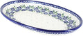 Blue Rose Polish Pottery Sierra Oval Platter-Ruum Studio Home