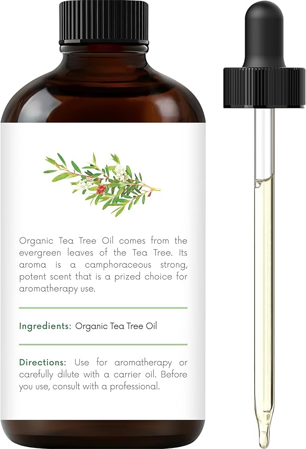Handcraft Blends Organic Tea Tree Essential Oil – 1 Fl Oz – 100% Pure and Natural – Premium Grade Essential Oil for Diffuser and Aromatherapy-Ruum Studio Home