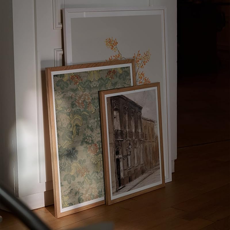 Set Of 9 French Country Prints Wall Decor - Landscape Wall Art French Country Decor, Vintage Wall Decor Gallery Wall Art, Large Bathroom Art Prints, Farmhouse Floral Vintage Art(11X14 IN UNFRAMED)-Ruum Studio Home