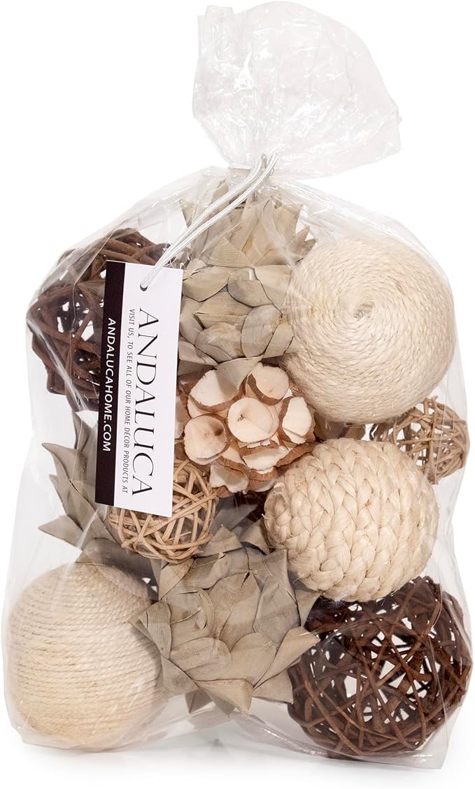 ANDALUCA Decorative Balls Bag Bowl Filler Home Decor (Artichoke)-Ruum Studio Home