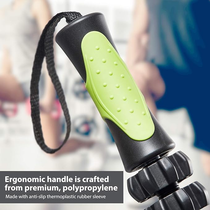 Sportneer Muscle Roller Stick – Deep Tissue Leg & Back Massager for Athletes, Relieves Soreness, Cramps & Tight Muscles – Upgraded Black-Ruum Studio Home