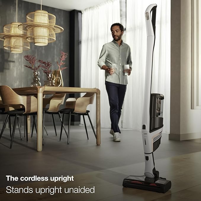 Miele Triflex HX2 Cordless Stick Vacuum Cleaner, 60 min runtime, Lotus White / Rose Gold-Ruum Studio Home