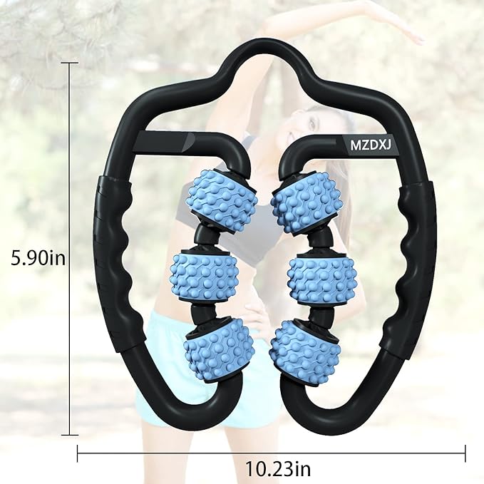 Cellulite Massage Tool Deep Fascia Massager & Dimpled Skin Remover for Legs - Anti-Cellulite Roller Tech with Lymphatic Drainage, Smooth Skin & Pain Relief for Thighs & Buttocks Sculpting-Ruum Studio Home