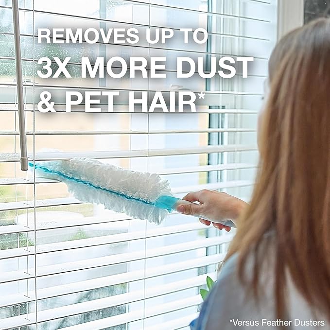 Bona Disposable Duster Refills - 5 Pack - High Performance Dusting System - Microfiber Dusters Remove Dust and Pet Hair for Quick Spot Cleaning-Ruum Studio Home