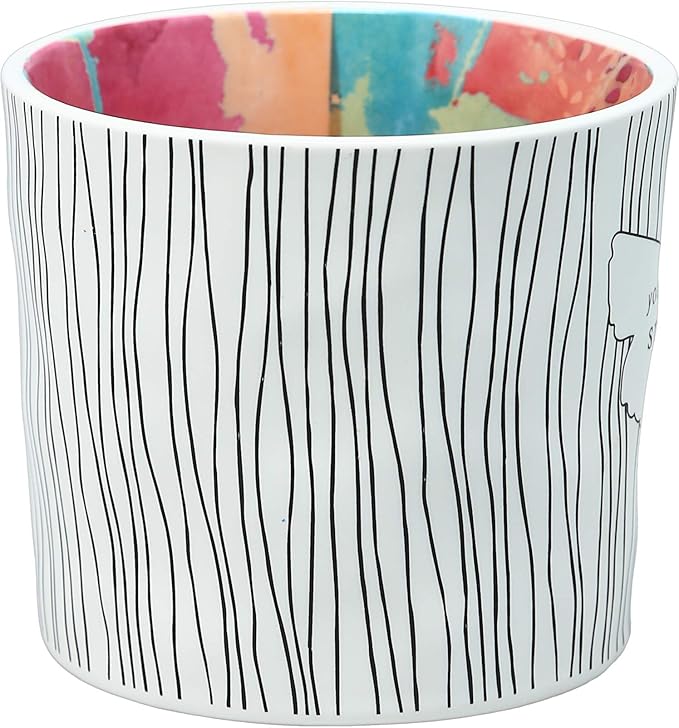 You Are So Special - 16 Oz Debossed Butterfly Rainbow Stripe Coffee Cup Mug-Ruum Studio Home