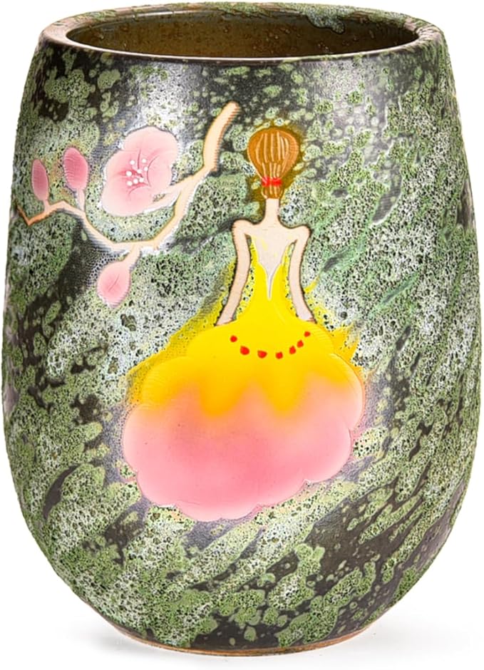 Sungmor 10.6 Inch Ceramic Succulent Plant Pot with Drainage Hole, Hand Painted Flower Pots for Plants, Unique Texture Decorative Planter for Indoor and Outdoor, Pottery Vase for Home Office Decor-Ruum Studio Home