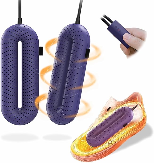 Boot Dryer Shoe dryer with 1532 heat dissipation holes 360° drying foot dryer eliminates bad odors 3 Timing-Ruum Studio Home