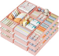 DIMJ Drawer Organizer Clothes 24Pack - Foldable Baby Organizers and Storage & Dresser Organizer for Bedroom, Closet - Nursery Organization Dresser Dividers for underwear, Sock,Bra, Belt, Tie, Pink-Ruum Studio Home