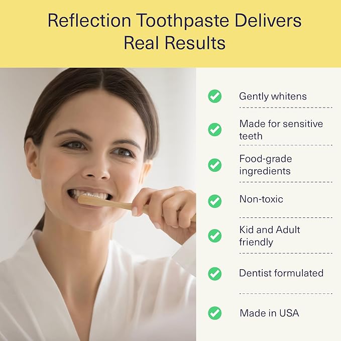 ELIMS Travel Size Nano Hydroxyapatite Toothpaste Fluoride Free - Xylitol Remineralizing Toothpaste for Whitening Sensitive Teeth - Orange Pineapple Mint Toothpaste for Adults & Kids 1oz-Ruum Studio Home