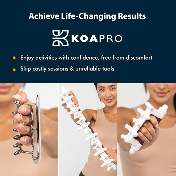 KOAPRO Fascia Massage Tool for Stress Relief - Portable Facia Blaster for Muscle Recovery and Circulation, Revolutionary Myofascial Release Tool for Sore Muscles, Tension, and Holistic Fascia Health-Ruum Studio Home