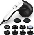 Cellulite Massager Handheld, Body Sculpting Machine, Massage Lymphatic Stomach Abdomen Arm Belly Fat with 8 Massage Heads;Suitable in Gym Office Home Travel, Ideal Gifts for Women Man-Ruum Studio Home
