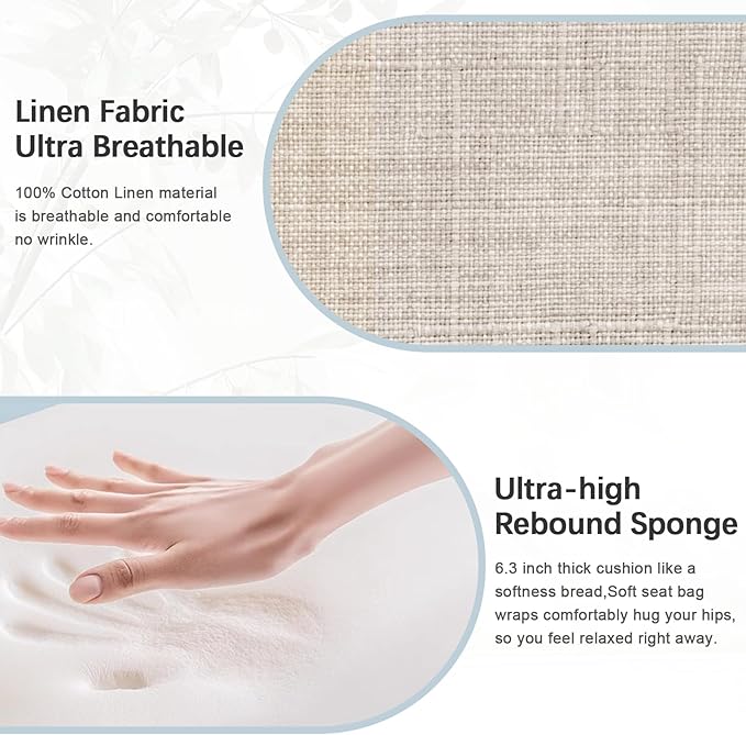 Accent Chair 2 Seat, Arm Chairs with Soft Seat and Armrests for Living Room, Love seat for Dining, Reading, and Waiting Rooms (Beige)-Ruum Studio Home