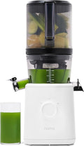 Nama J2 Cold Press Juicer – Self Feeding for Hands-Free Operation with Wide Mouth Hopper for Whole Recipe Loading, Zero Waste Masticating Juicer For More Juice, Less Pulp – Easy Cleanup & Assembly-Ruum Studio Home