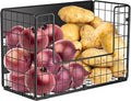 Magnetic Shelf for Fridge, Fruit Potato & Onion Storage Bins, Pantry Organizers & Storage, Large Container Magnetic Basket for Refrigerator, Kitchen Counter, Cabinet, Magnetic Fridge Organizer-Ruum Studio Home