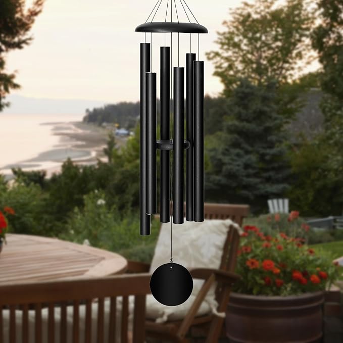 Wind Chimes for OutsideDeep Tone, 45 in Large Wind Chimes Outdoor, Wind Chime Gifts for mom/Grandma, Christmas, Garden Décor-Ruum Studio Home