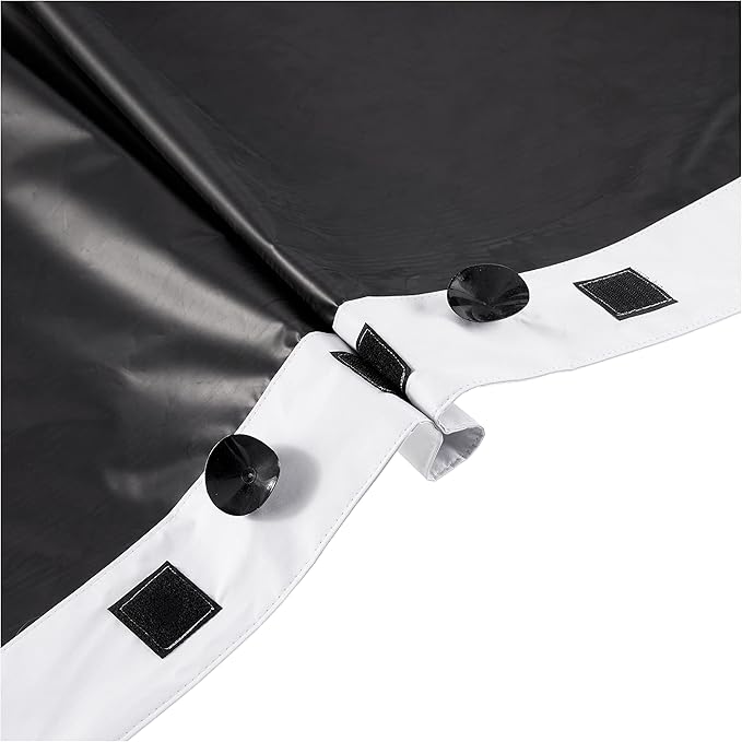 Amazon Basics Portable Blackout Curtain Shade with Suction Cups, 50"W x 78"L, 1 Pack, White-Ruum Studio Home