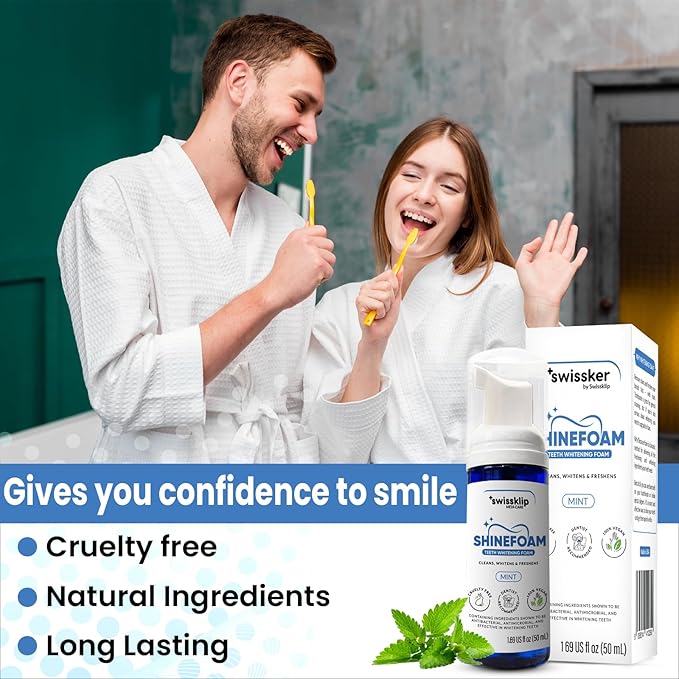 Swissklip Teeth Whitening Foam Toothpaste Also a Teeth Whitener in The Market I We Offer Best Teeth Whitening Products for Professional Teeth Whitening Kit (2)-Ruum Studio Home