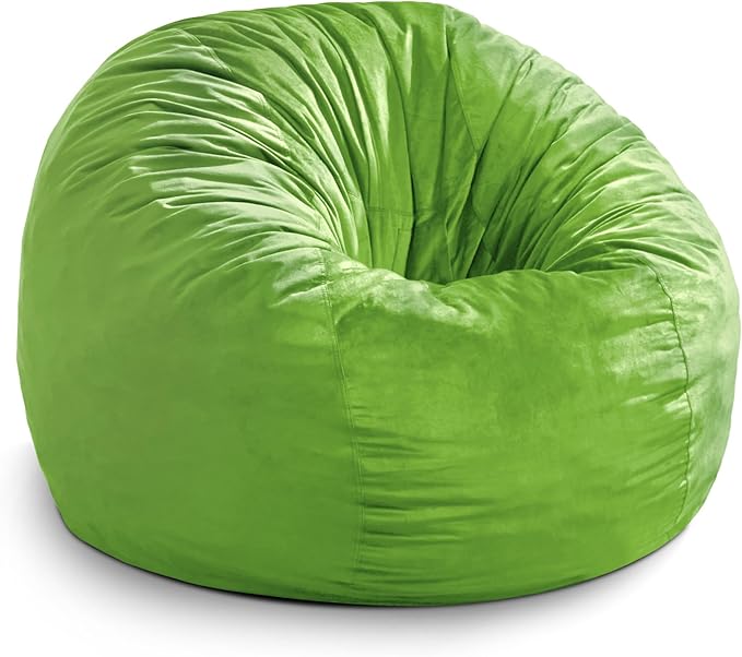 Hobestluk 3FT Bean Bag Chair Giant Bean Bag Chairs for Adults Large Bean Chairs with Removable Cover, Beanbag Chair with Filler, Adult Bean Bag Chairs for Living Room, Bedroom-Ruum Studio Home