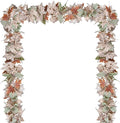 Lvydec 2 Pack Fall Maple Garland - 5.9ft/Piece White Artificial Fall Foliage Garland Colorful Autumn Decor for Home Wedding Party-Ruum Studio Home